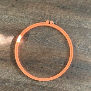 Orange Embroidery Hoop
